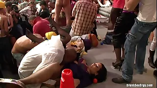 Pre-eminent time valentine orgy party